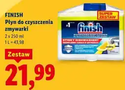 Lidl FINISH Płyn do czyszczenia zmywarki oferta