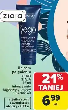 Carrefour Balsam po goleniu YEGO ZIAJA oferta