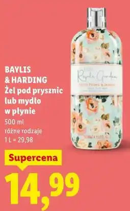 Lidl BAYLIS & HARDING Żel pod prysznic lub mydło w płynie oferta