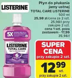 Carrefour Płyn do płukania jamy ustnej TOTAL CARE LISTERINE oferta
