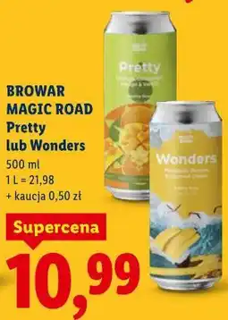 Lidl BROWAR MAGIC ROAD Pretty lub Wonders oferta