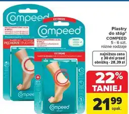 Carrefour Plastry do stóp COMPEED 5-6 szt. różne rodzaje oferta