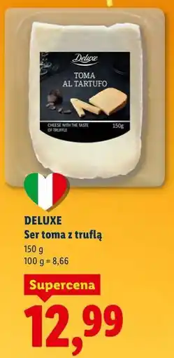 Lidl DELUXE Ser toma z truflą oferta
