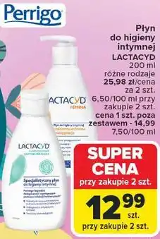 Carrefour Płyn do higieny intymnej LACTACYD 200 ml różne rodzaje oferta