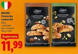 Lidl Deluxe Ciasteczka cantuccini oferta
