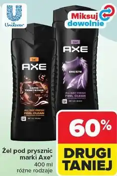 Carrefour Żel pod prysznic marki Axe oferta