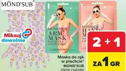 Carrefour Maska do rąk w płachcie MOND'SUB różne rodzaje oferta