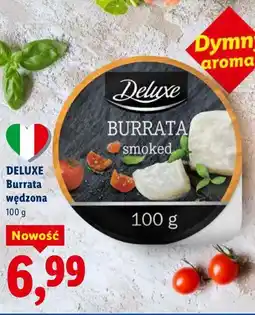 Lidl DELUXE Burrata wędzona oferta
