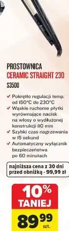 Carrefour Prostownica Ceramic Straight 230 S3500 oferta