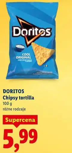 Lidl DORITOS Chipsy tortilla oferta