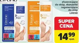 Carrefour Skarpetki złuszczające do stóp, skarpetki regenerujące do stóp Lirene oferta