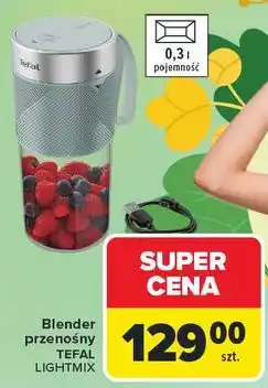 Carrefour Blender przenośny TEFAL LIGHTMIX oferta