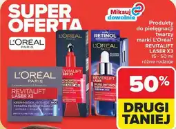 Carrefour Produkty do pielęgnacji twarzy marki L'Oreal Revitalift Laser X3 oferta