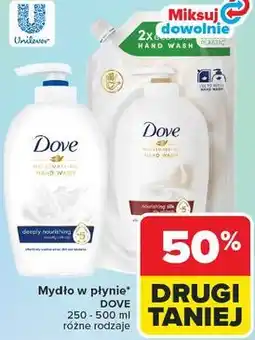 Carrefour Mydło w płynie Dove oferta