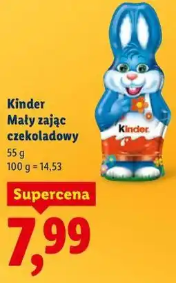 Lidl Kinder Mały zając czekoladowy oferta