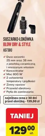 Carrefour Suszarko-lokówka Blow Dry & Style AS7300 oferta