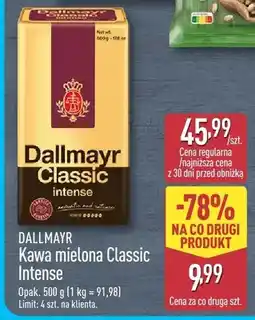 ALDI Kawa mielona Classic Intense oferta