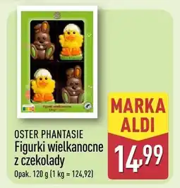 ALDI Figurki wielkanocne z czekolady oferta