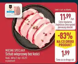 ALDI Schab wieprzowy bez kości w plastrach oferta