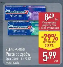 ALDI Pasta do zębów 3D White oferta
