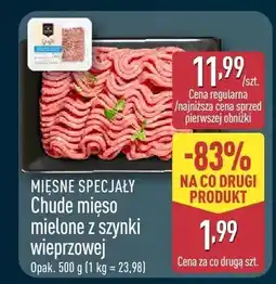 ALDI Chude mięso mielone z szynki wieprzowej oferta