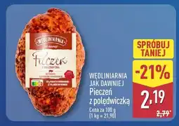 ALDI Pieczeń z polędwiczką oferta