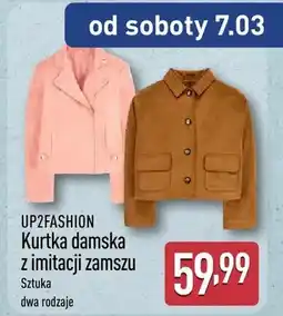 ALDI Kurtka damska z imitacji zamszu oferta