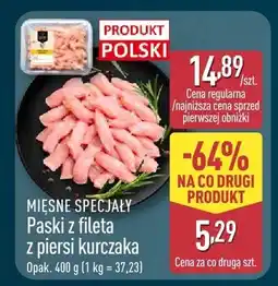 ALDI Paski z fileta z piersi kurczaka oferta