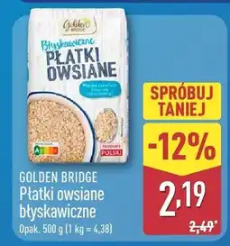 ALDI Płatki owsiane błyskawiczne oferta