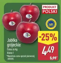 ALDI Jabłka grójeckle oferta