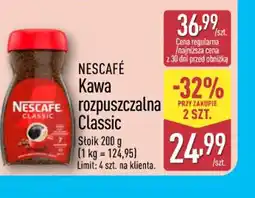 ALDI Nescafé Kawa rozpuszczalna Classic oferta