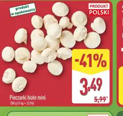 ALDI Pieczarki białe mini oferta