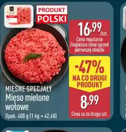 ALDI Mięsne Specjały Mięso mielone wołowe oferta