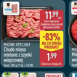 ALDI Mięsne Specjały chude mięso mielone z szynki wieprzowej oferta