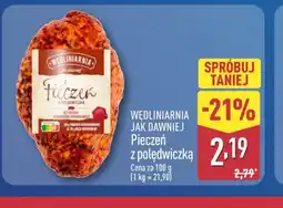 ALDI Wędliniarnia Pieczeń z polędwiczką oferta