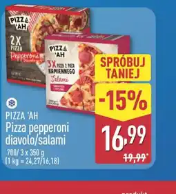 ALDI Pizza 'AH pepperoni oferta