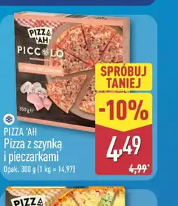 ALDI Pizza 'AH z szynką i pieczarkami oferta