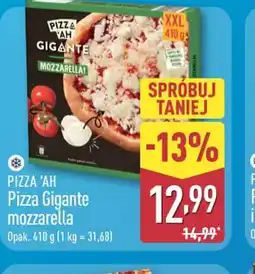 ALDI Pizza 'AH Pizza Gigante mozzarella oferta