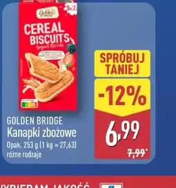 ALDI Golden Bridge Kanapki zbożowe oferta