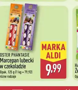ALDI Marcepan lubecki w czekoladzie oferta