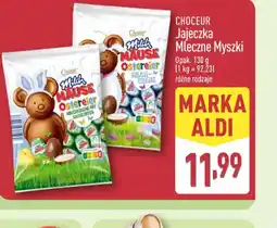 ALDI Choceur Jajeczka Mleczne Myszki oferta