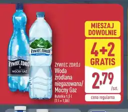 ALDI Zywiec Zdrój Woda źródlana oferta