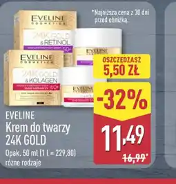ALDI Eveline Krem do twarzy 24K Gold oferta