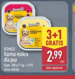 ALDI Romeo Karma mokra dla psa oferta