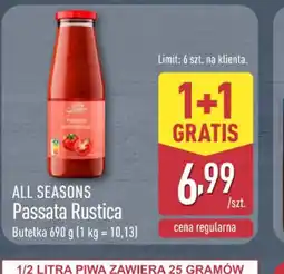 ALDI All Seasons Passata Rustica oferta