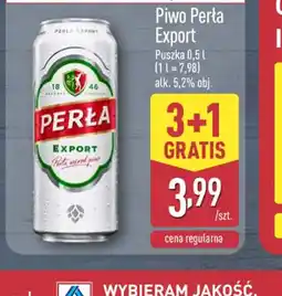 ALDI Piwo Perła Export oferta