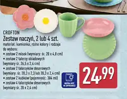 ALDI Crofton Zestaw naczyń oferta