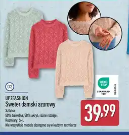 ALDI Sweter damski ażurowy oferta