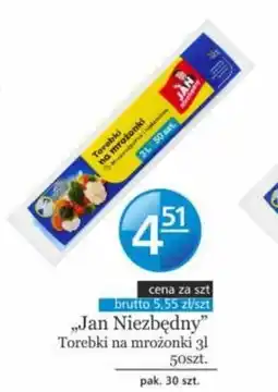 Specjał ,,Jan Niezbędny" Torebki na mrożonki 3 l oferta