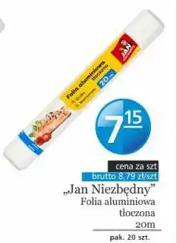 Specjał „Jan Niezbędny" Folia aluminiowa tłoczona 20 m oferta
